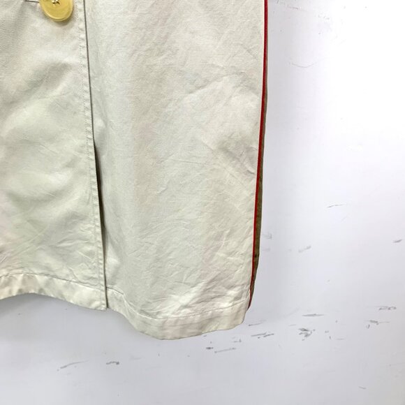 Burberry Ivory cotton trench coat - Picture 5 of 8